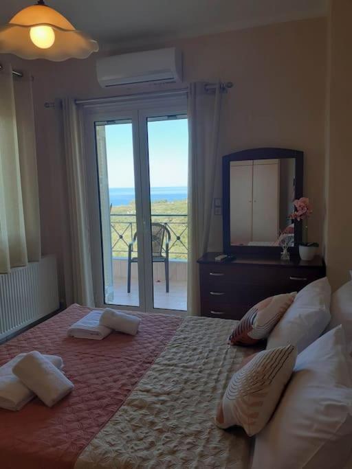 Simos' Sea View House Villa Nikopolis Luaran gambar