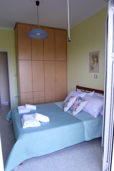 Simos' Sea View House Villa Nikopolis Luaran gambar