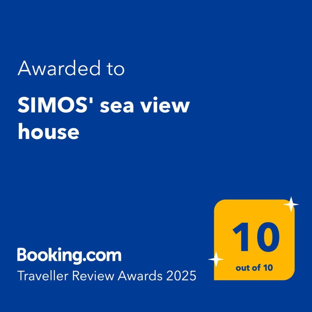 Simos' Sea View House Villa Nikopolis Luaran gambar